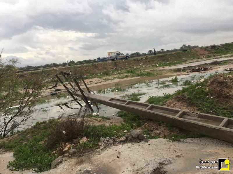 خسارت طوفان و سیلاب به زیرساخت‌های برق پنج شهرستان استان بوشهر