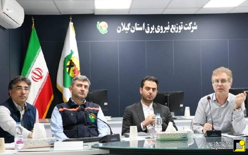 بازدید نماینده ویژه شرکت توانیر از توزیع برق گیلان