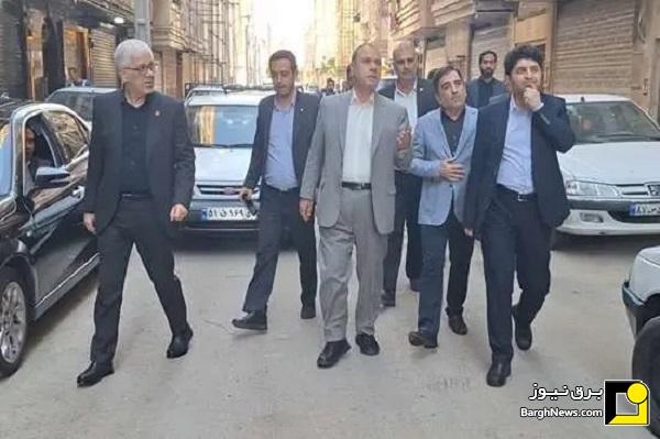 بازدید فرماندار تهران از طرح ساماندهی انشعابات برق در جنوبغرب تهران