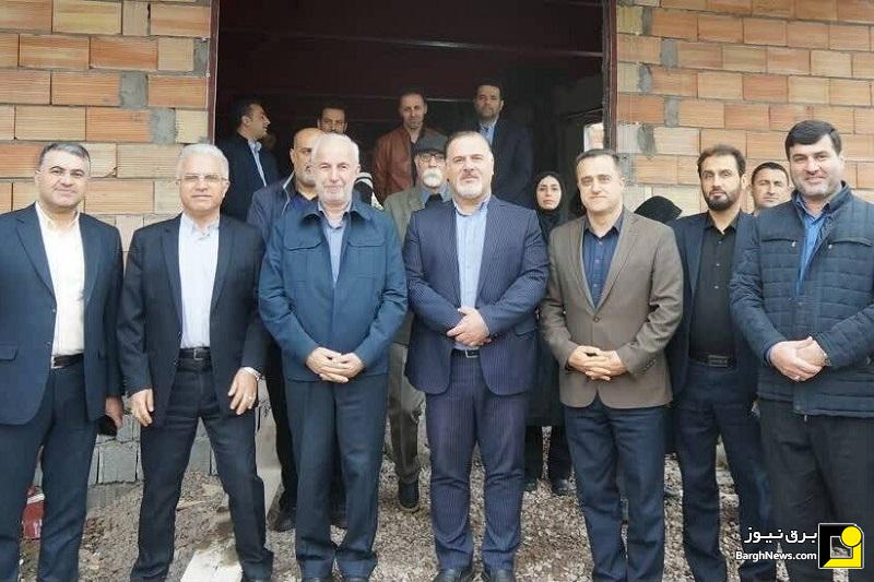 بازدید نماینده مجلس از پست در حال احداث شهید آرمان میزبان رشت