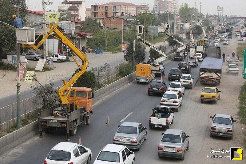 افزایش ۵۴۰ کیلومتری شبکه برق‌رسانی استان مازندران در سال ۱۴۰۴