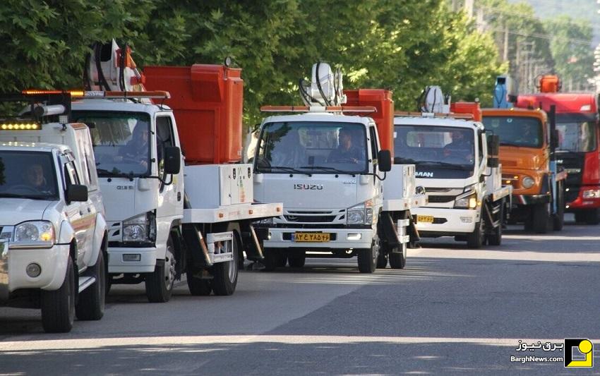 خدمت‌رسانی سریع به مشترکان غرب مازندران با تقویت ناوگان عملیاتی