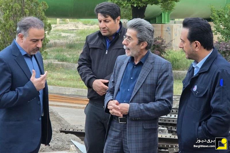 بازدید مدیرکل دفتر مدیریت بحران و پدافند غیرعامل وزارت نیرو از نیروگاه شهیدمفتح