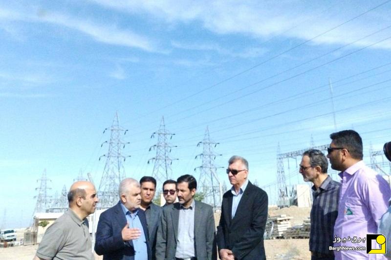 بازدید رئیس ساتبا از پروژه‌های نیروگاه‌های خورشیدی استان سمنان