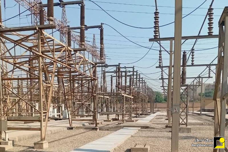بازسازی فونداسیون و تجهیزات کانال ۱۵ پست برق منطقه‌ای خوزستان