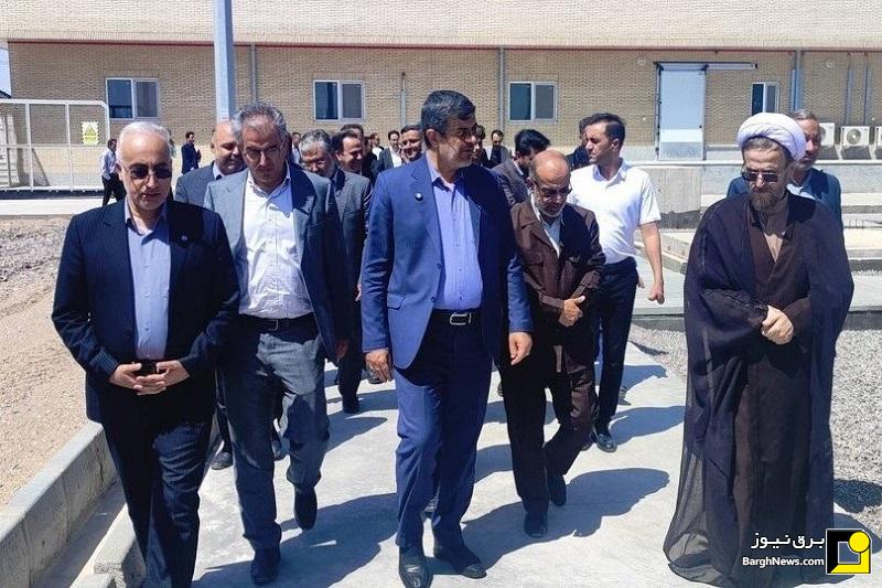 توسعه زیرساخت شبکه برق شهرستان میبد با افتتاح پست ۶۳ کیلوولت خورشید