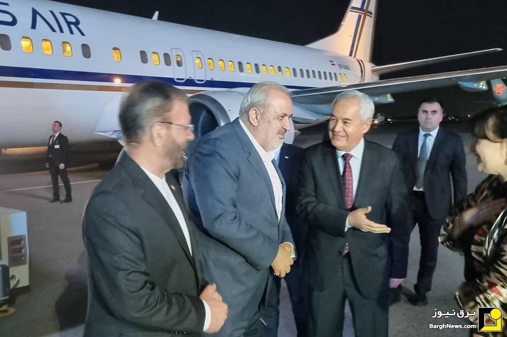وزیر نیرو به تاجیکستان سفر کرد
