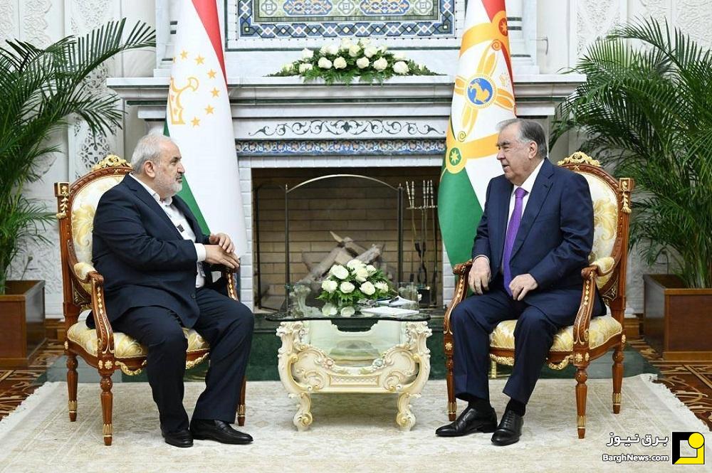 دیدار وزیر نیرو با رئیس‌جمهور تاجیکستان