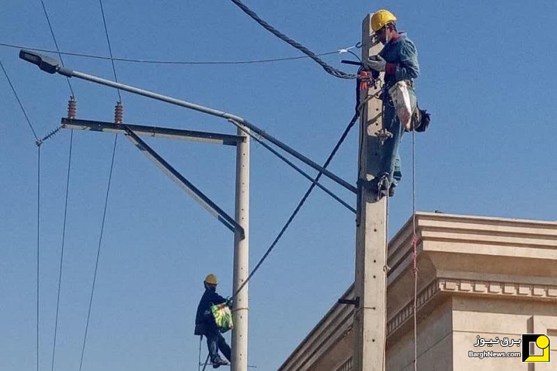 تبدیل شبکه سیم‌های مسی به کابل خودنگهدار در ۷ شهرستان استان اصفهان