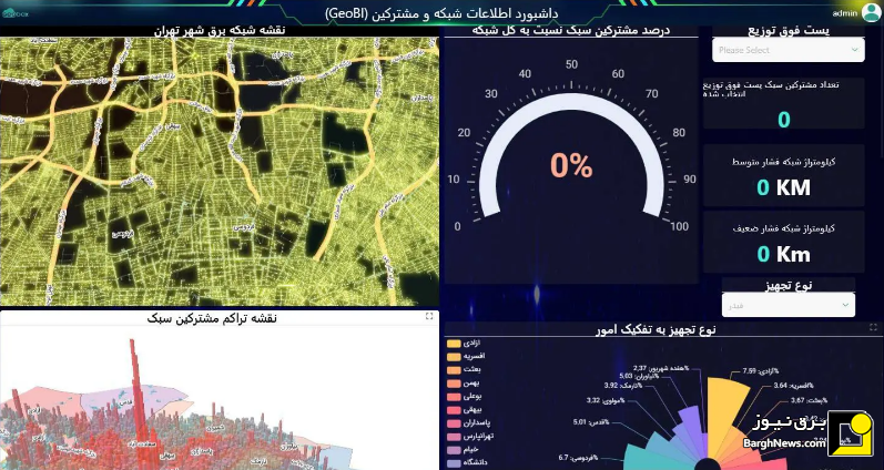 رونمایی از سامانه اطلاعات مکانی مبتنی بر فناوری رایانش ابری در برق پایتخت