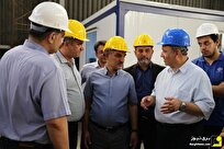بازدید مدیرعامل برق حرارتی از نیروگاه تبریز