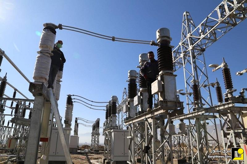 پیشرفت ۸۶ درصدی پست ۲۳۰ کیلوولت آیت‌اله بروجردی برق باختر