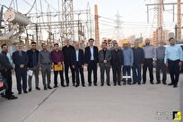 بازدید مدیرعامل شرکت توانیر از پست‌های کلیدی خوزستان