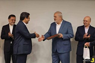 گزارش تصویری/ بهره‌برداری از چهار واحد نیروگاه برق‌آبی چم‌شیر با حضور وزیر نیرو