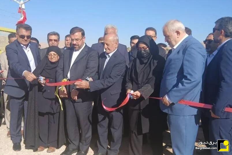 بهره‌برداری از پست برق ۶۶ کیلوولتی گویم شیراز  با حضور وزیر نیرو