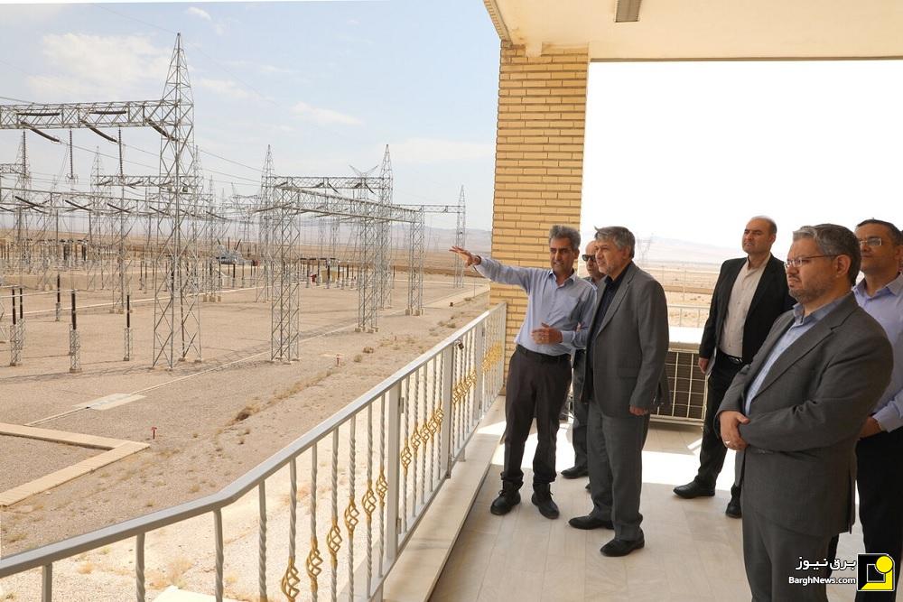 بازدید معاون تجارت خارجی شرکت توانیر از ۴۰۰ کیلوولت شاهرود