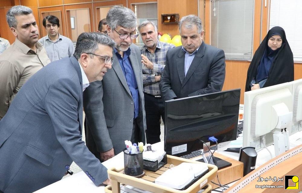بازدید معاون هماهنگی انتقال و تجارت خارجی توانیر از نخستین تونل انرژی ۴۰۰ کیلوولت کشور