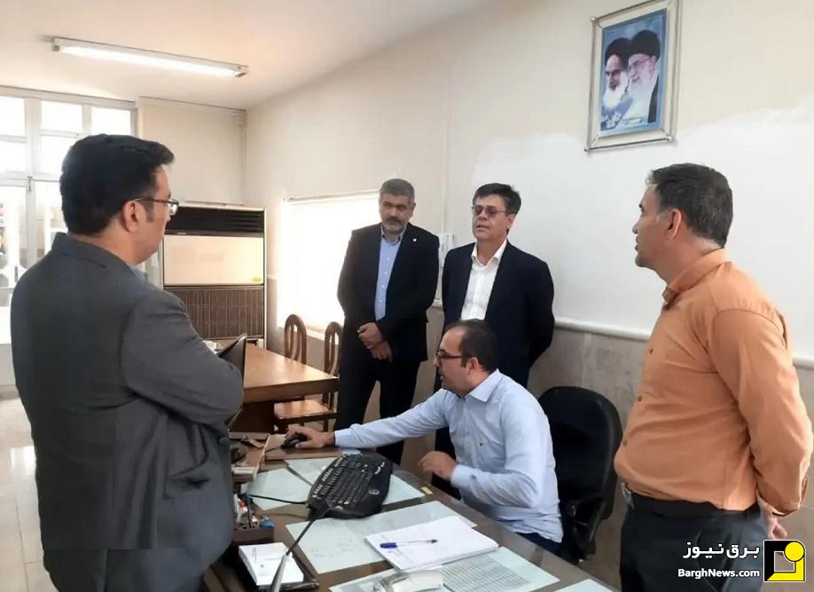 بازدید مدیرعامل توانیر از ایستگاه‌های داران و خوانسار اصفهان