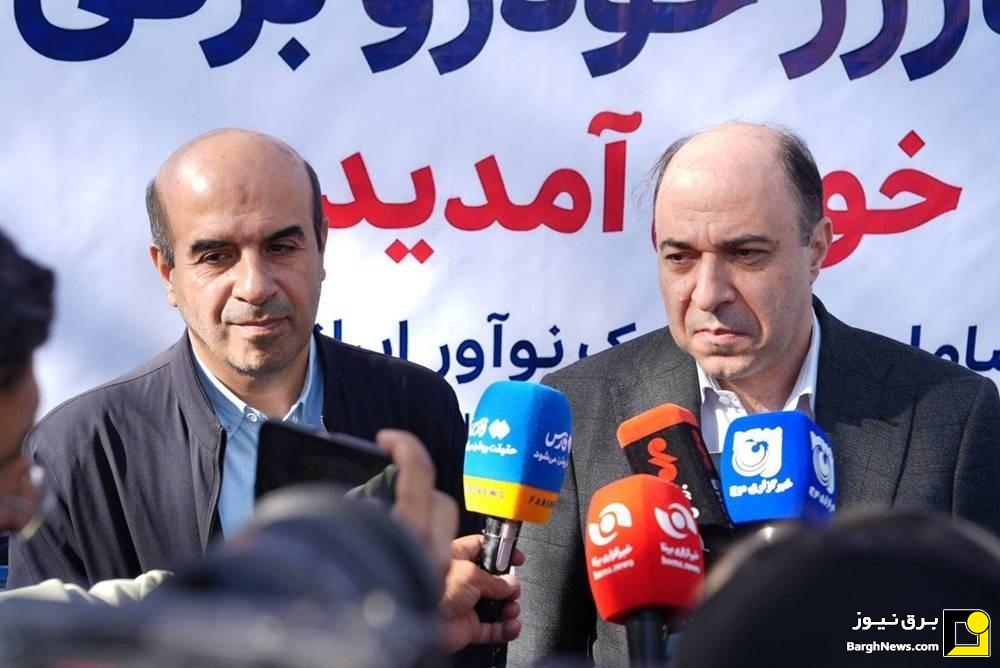 افتتاح خط تولید اینورتر‌های خورشیدی صنعتی با حضور معاون وزیر نیرو