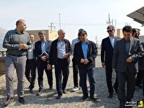 بازدید معاون وزیر نیرو و گروه بازرسی کل کشور از نیروگاه خورشیدی ۱۵ مگاواتی دمیرگران در قم