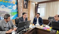 بازدید مدیرکل دفتر مهندسی و راهبری شبکه توزیع توانیر از توزیع برق اردبیل