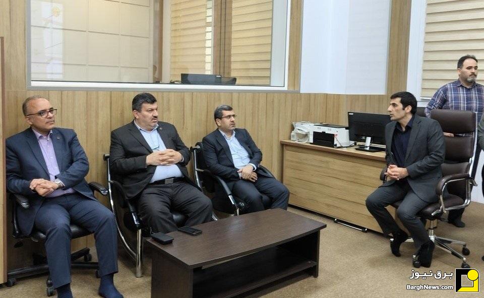 معاونت هماهنگی توزیع توانیر از مرکز دیسپاچینگ برق اهواز بازدید کرد