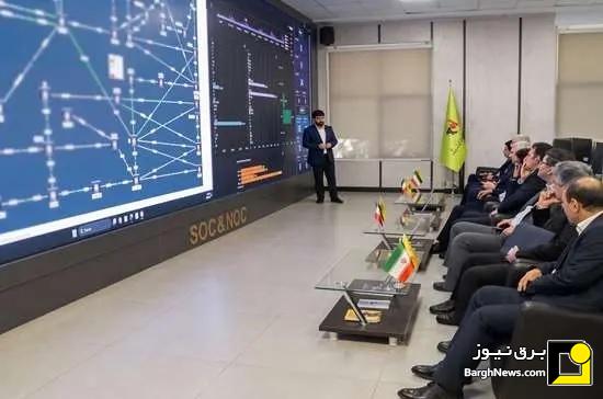 بازدید مدیران شرکت توانیر از مراکز هوشمند برق تهران/ نصب یک میلیون کنتور هوشمند