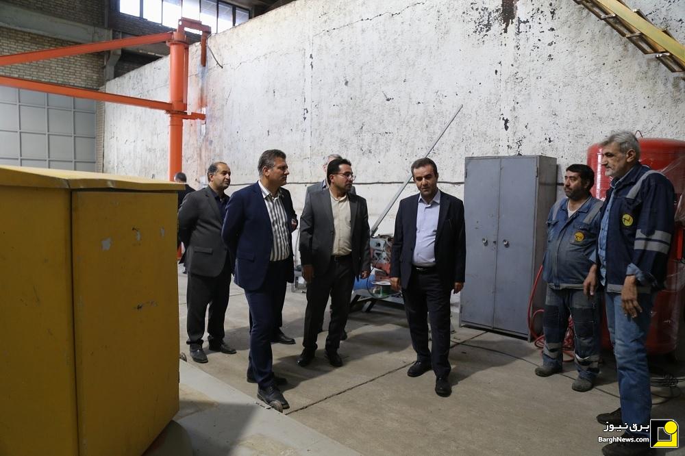 بازدید خدری از لجستیک مدیریت بحران و پدافند غیرعامل شهر تهران