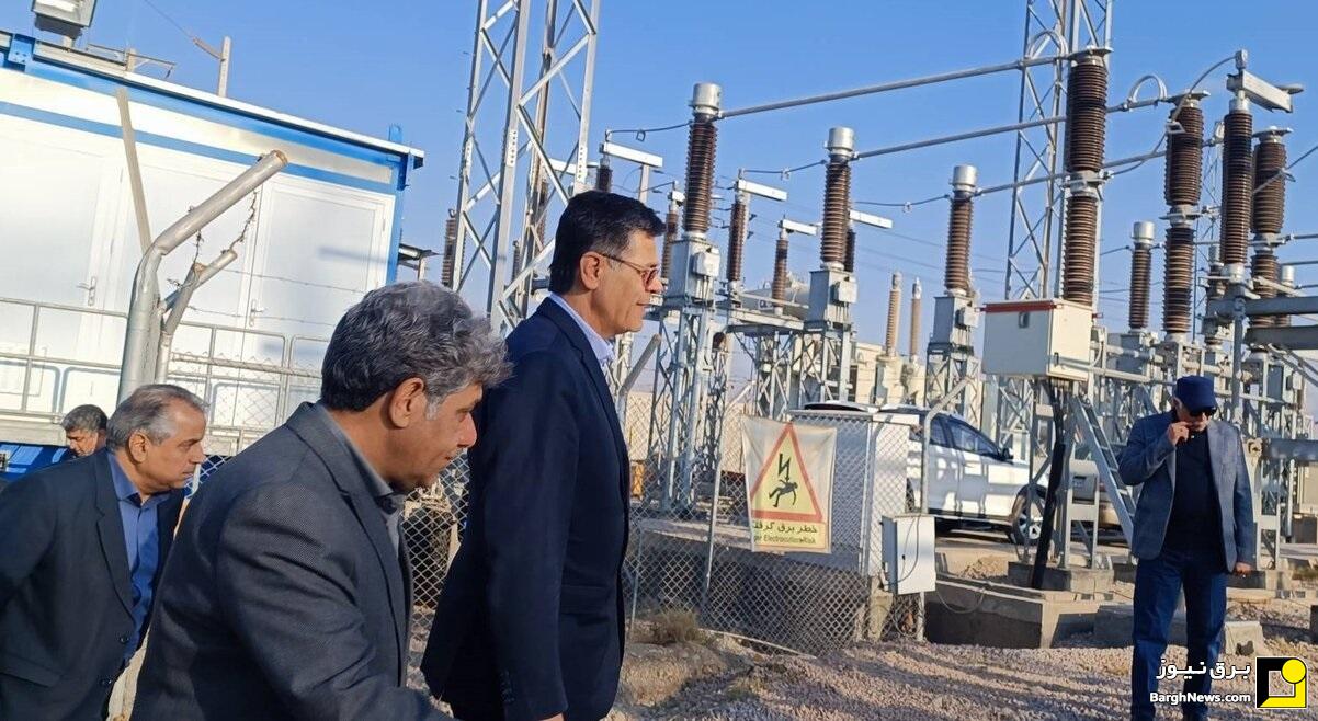 بازدید مدیرعامل توانیر از پست‌های فوق‌توزیع نیشابور